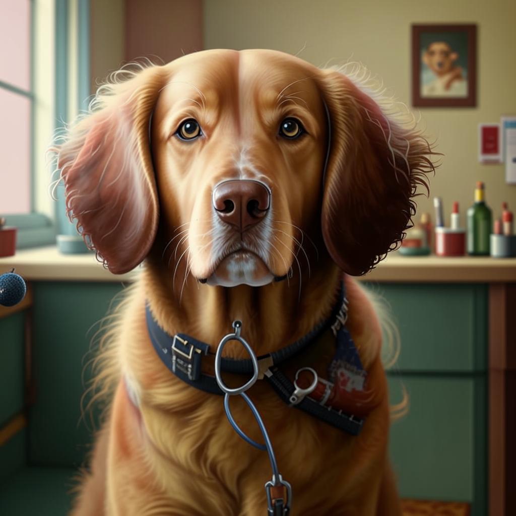 Курчавошерстный ретривер Куда обращаться если заболела