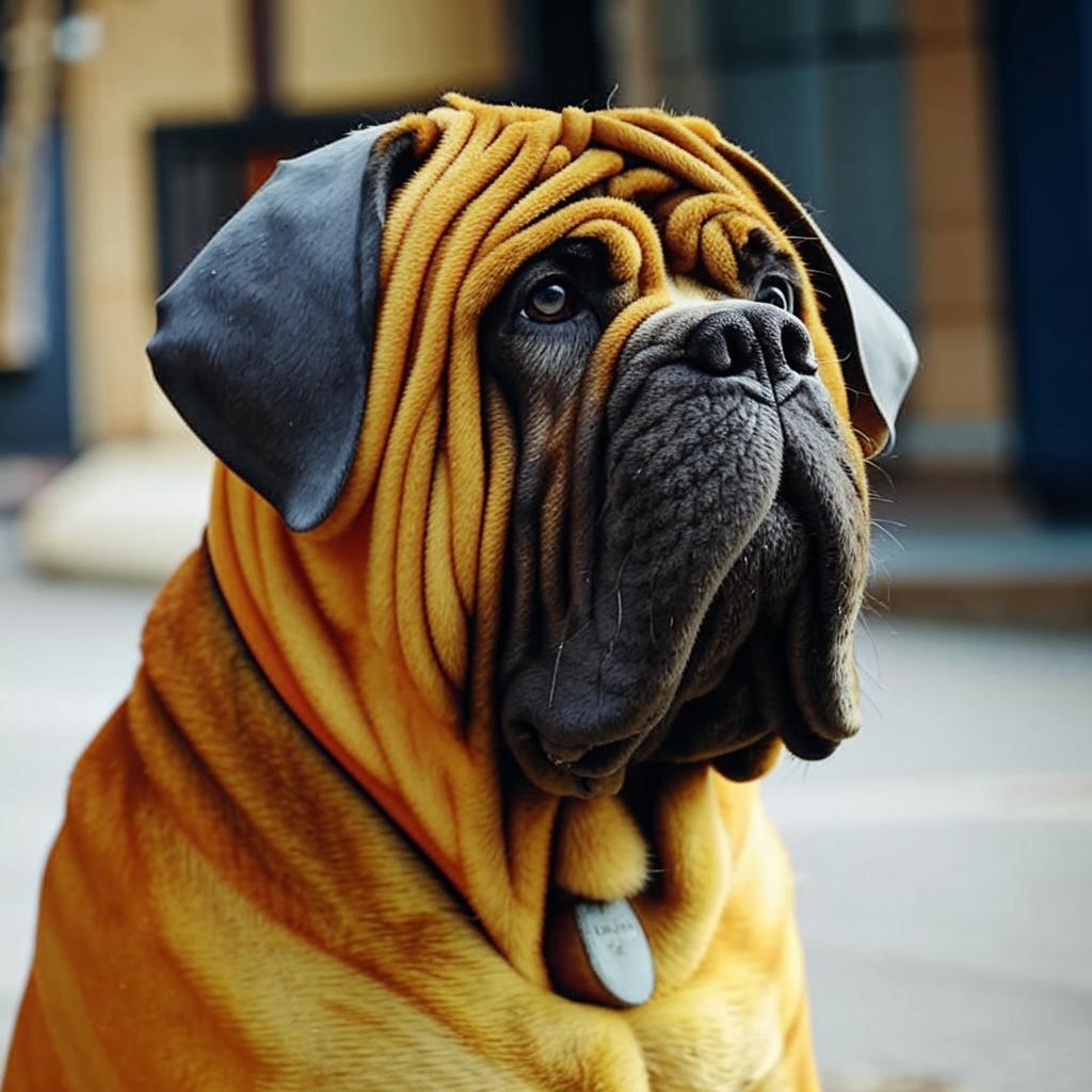 Неаполитанский мастиф Внешность Неаполитанский мастиф