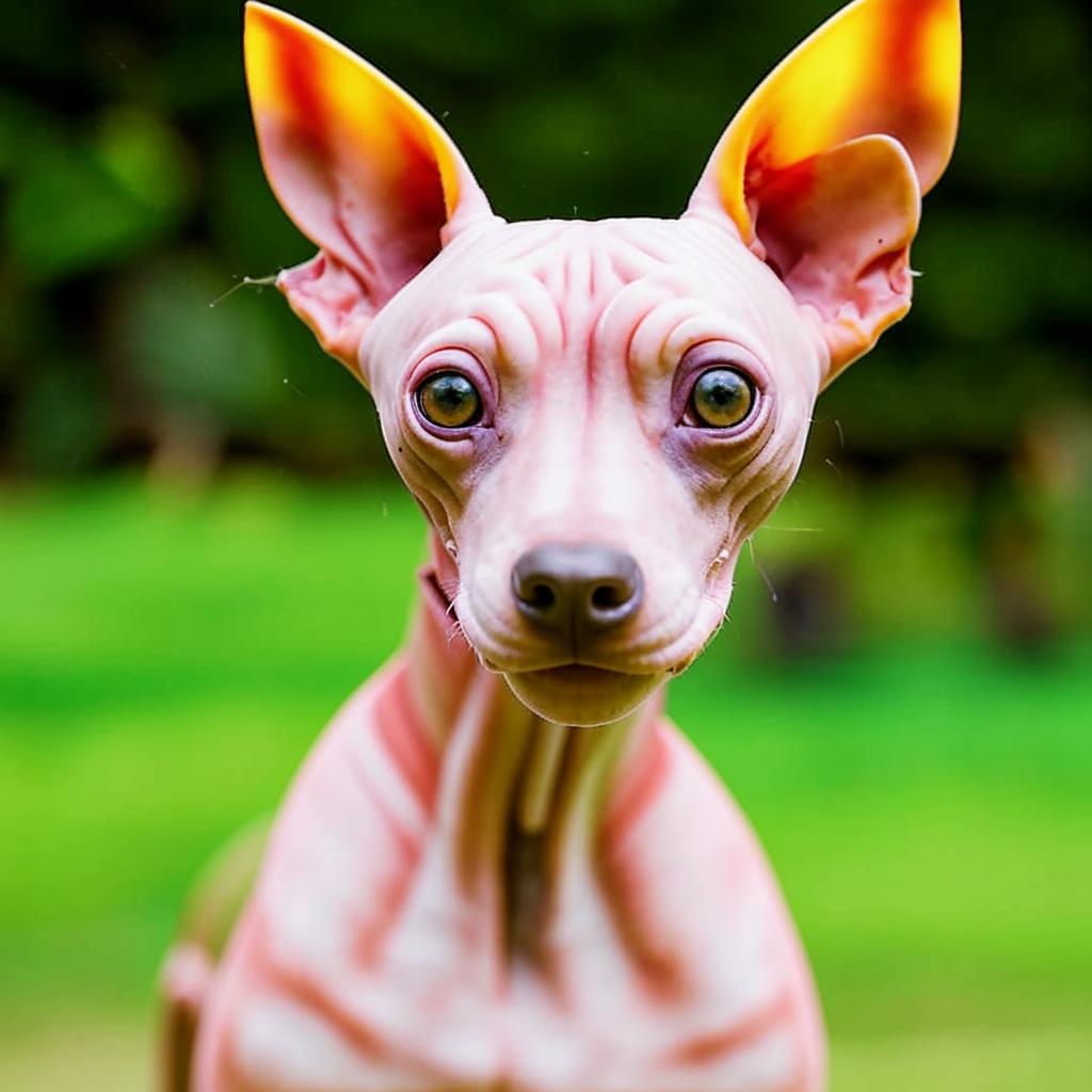 Американский голый терьер Внешность Американский голый терьер