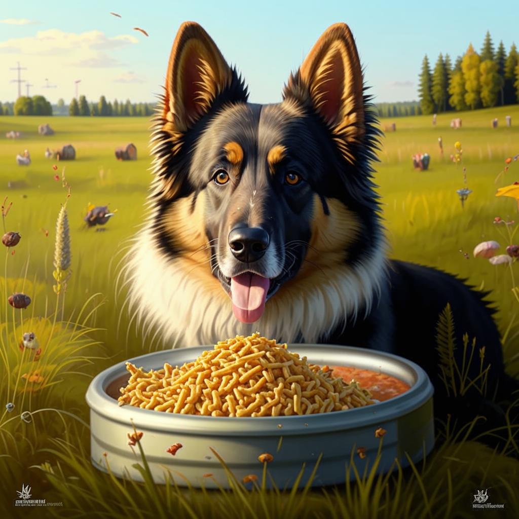 Южнорусская овчарка Чем кормить