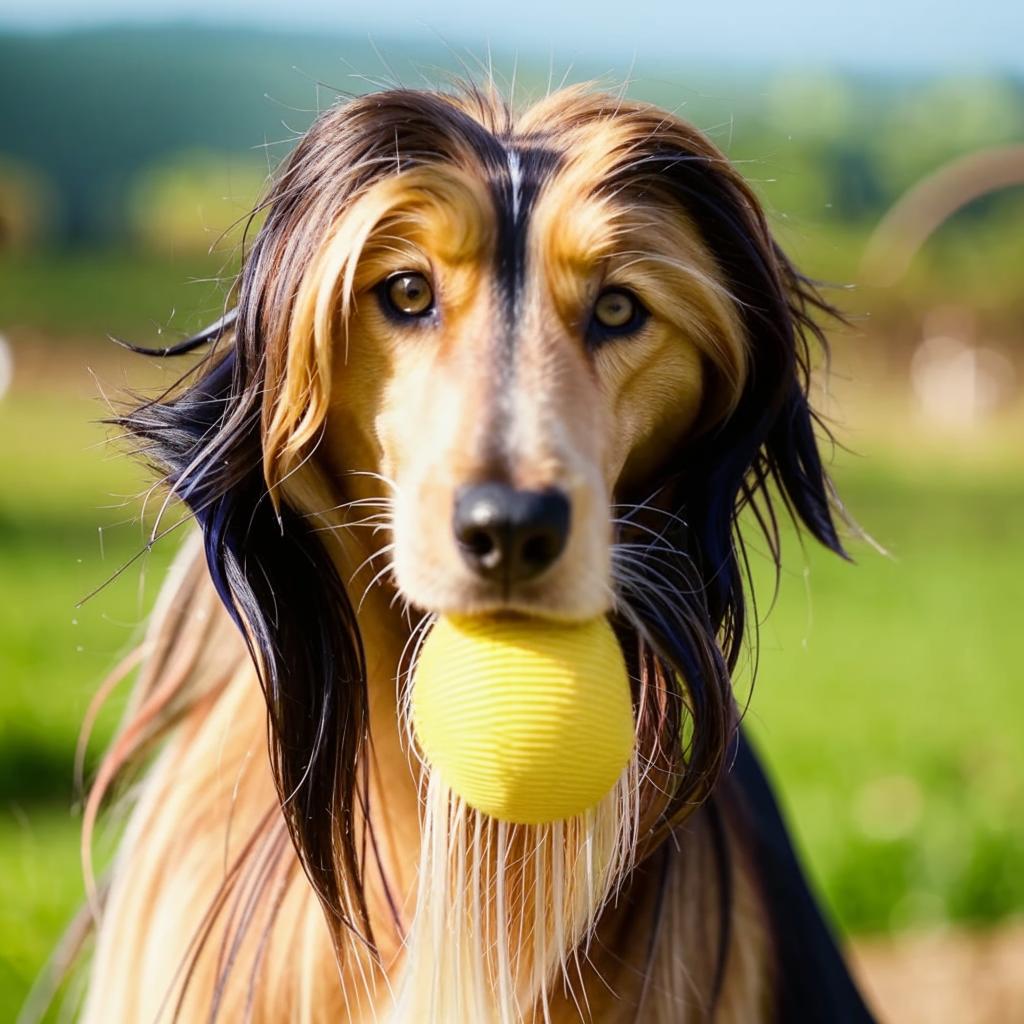 Афганская борзая Внешность Афганская борзая