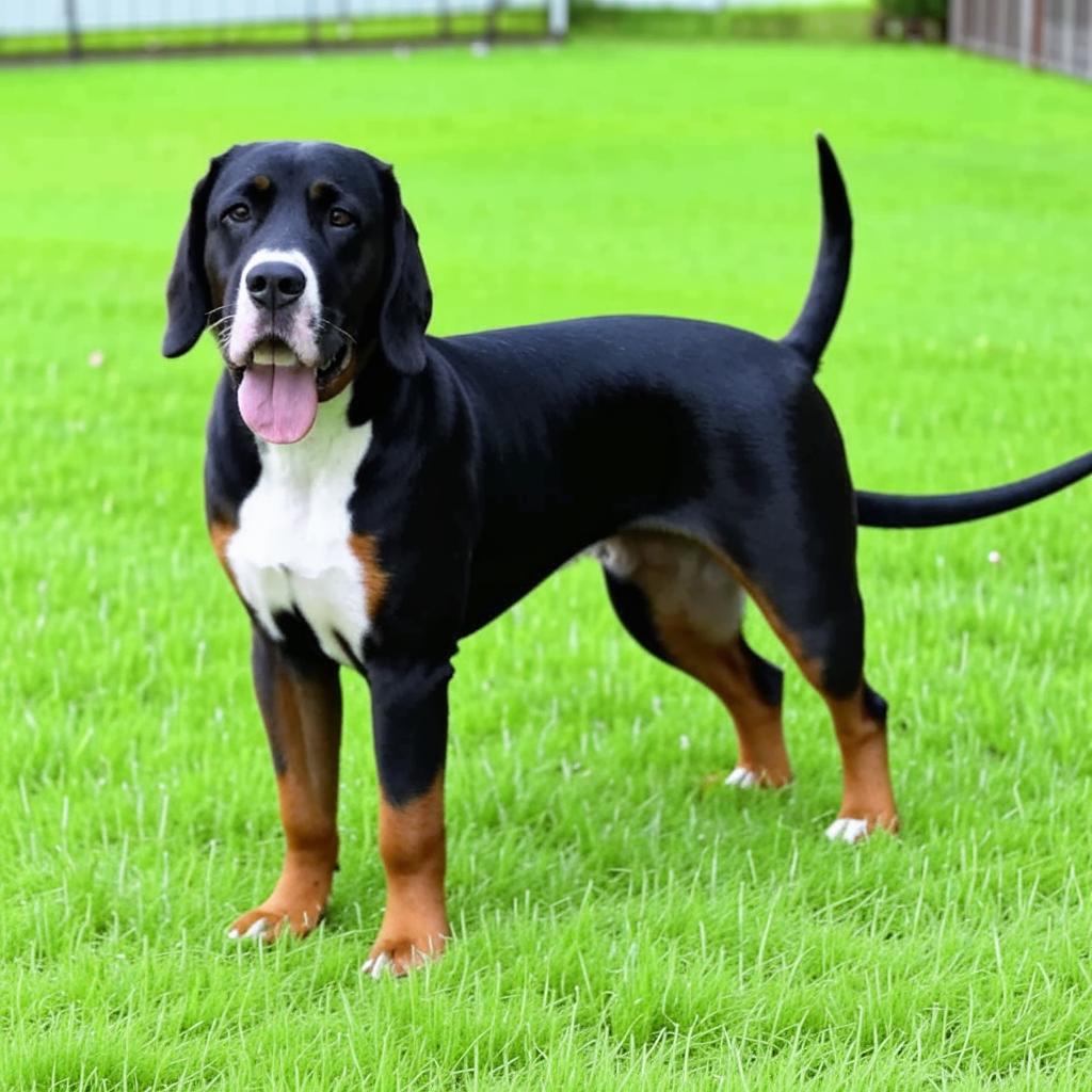 Большой швейцарский зенненхунд: Все, что нужно знать Внешность Большой швейцарский зенненхунд