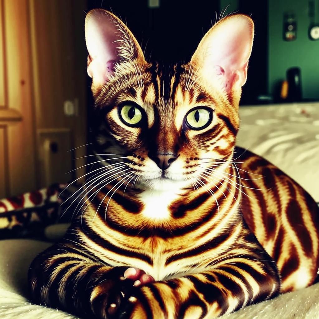 Бенгальская кошка История породы Бенгальская кошка