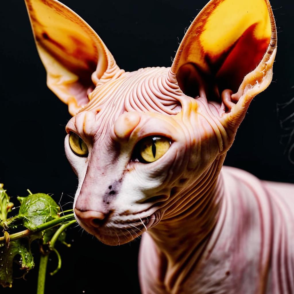 Канадский сфинкс Чем кормить