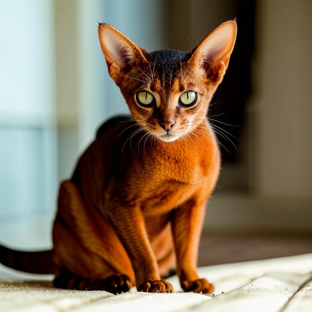 Абиссинская кошка Краткая информация о породе