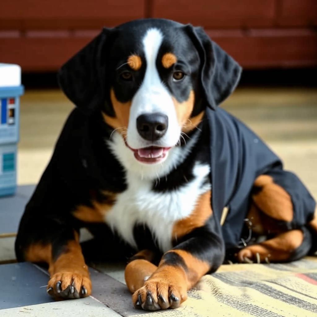 Энтлебухер зенненхунд Куда обращаться если заболела