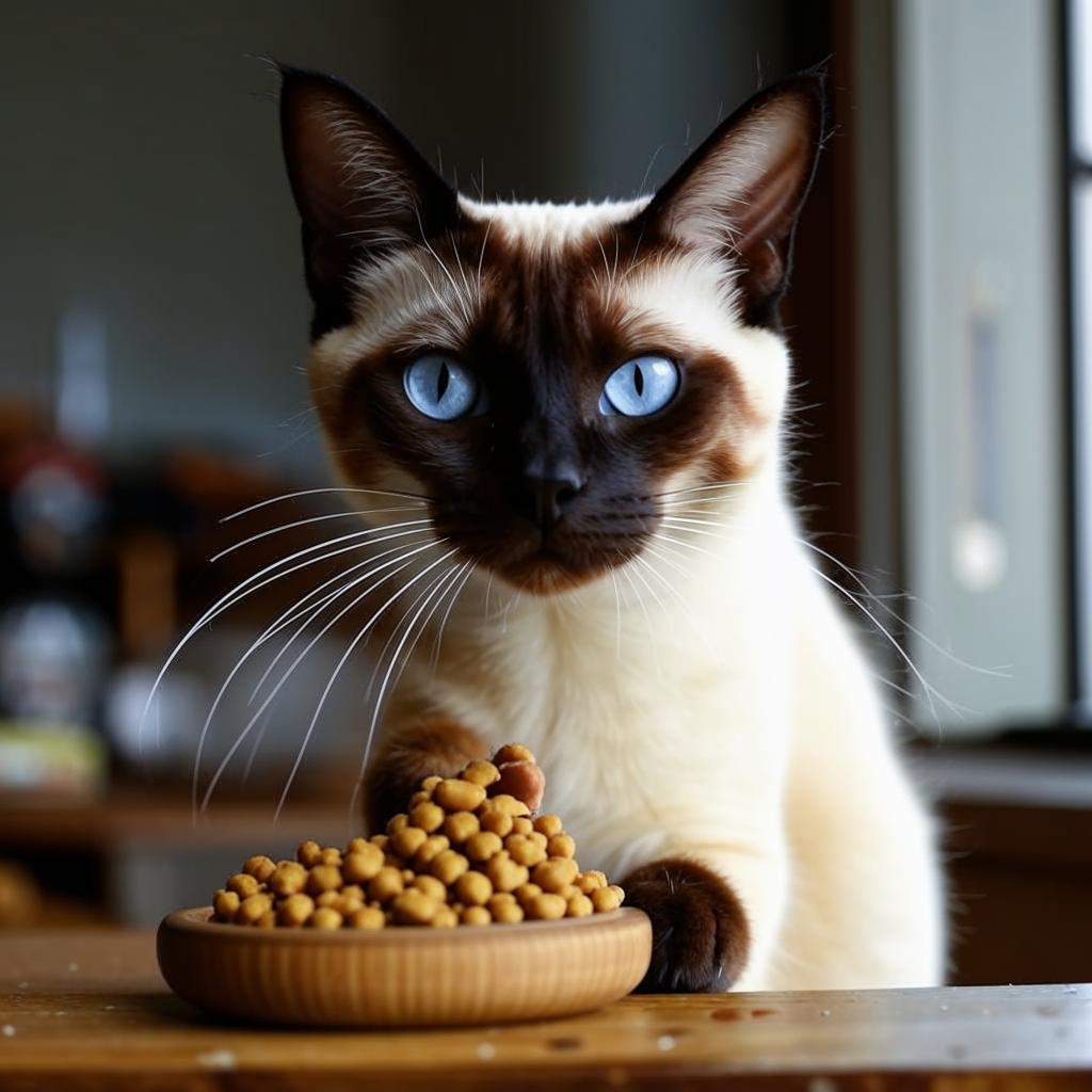 Сиамская кошка Чем кормить