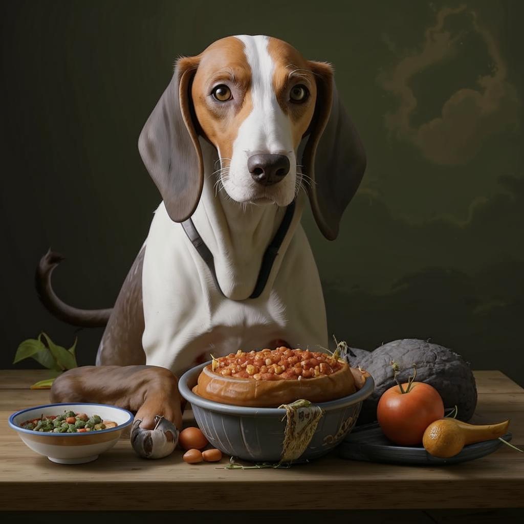 Русская гончая Чем кормить