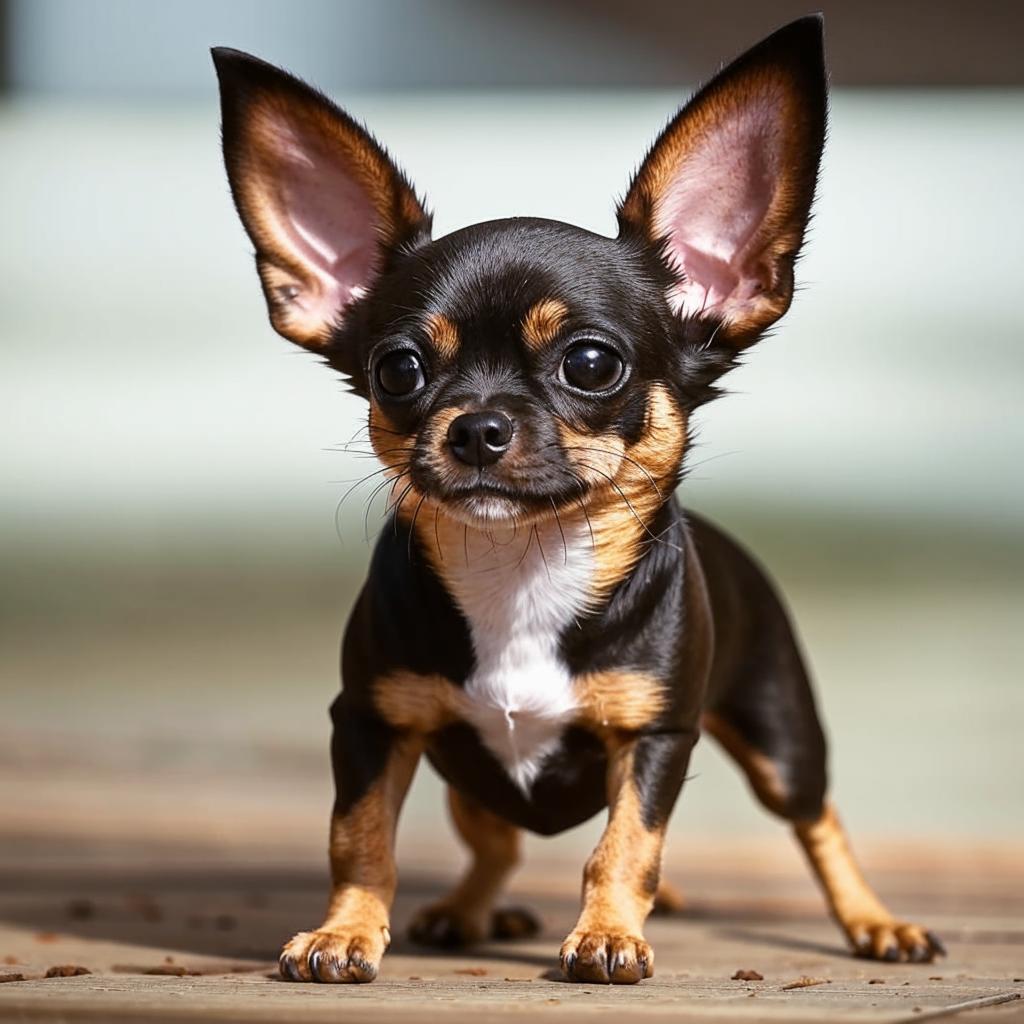 Русский той-терьер Внешность Русский тойтерьер