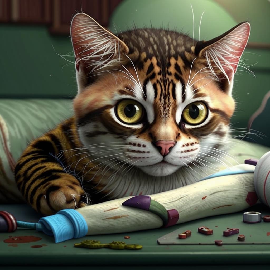 Экзотическая кошка Куда обращаться если заболела