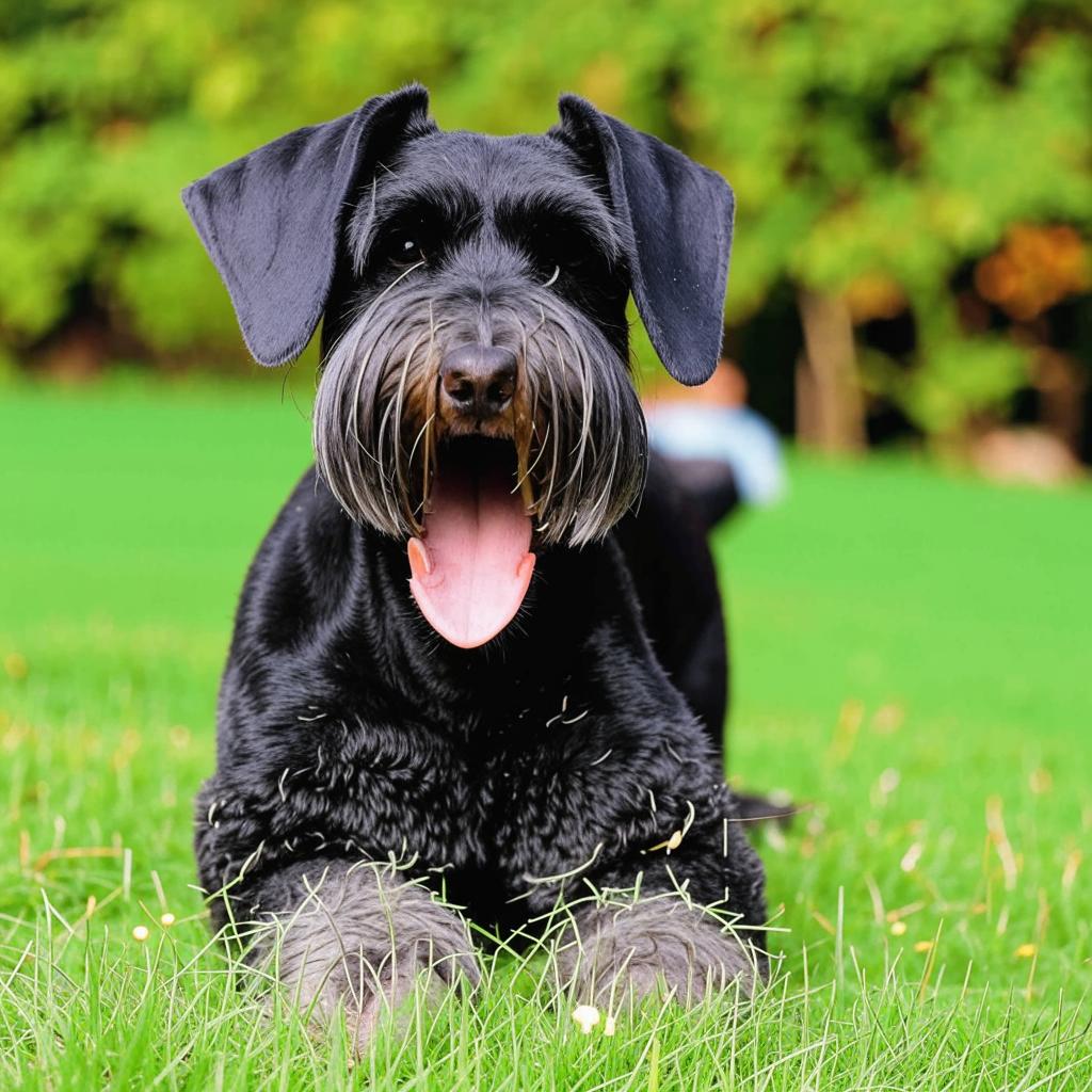 Ризеншнауцер История породы Ризеншнауцер