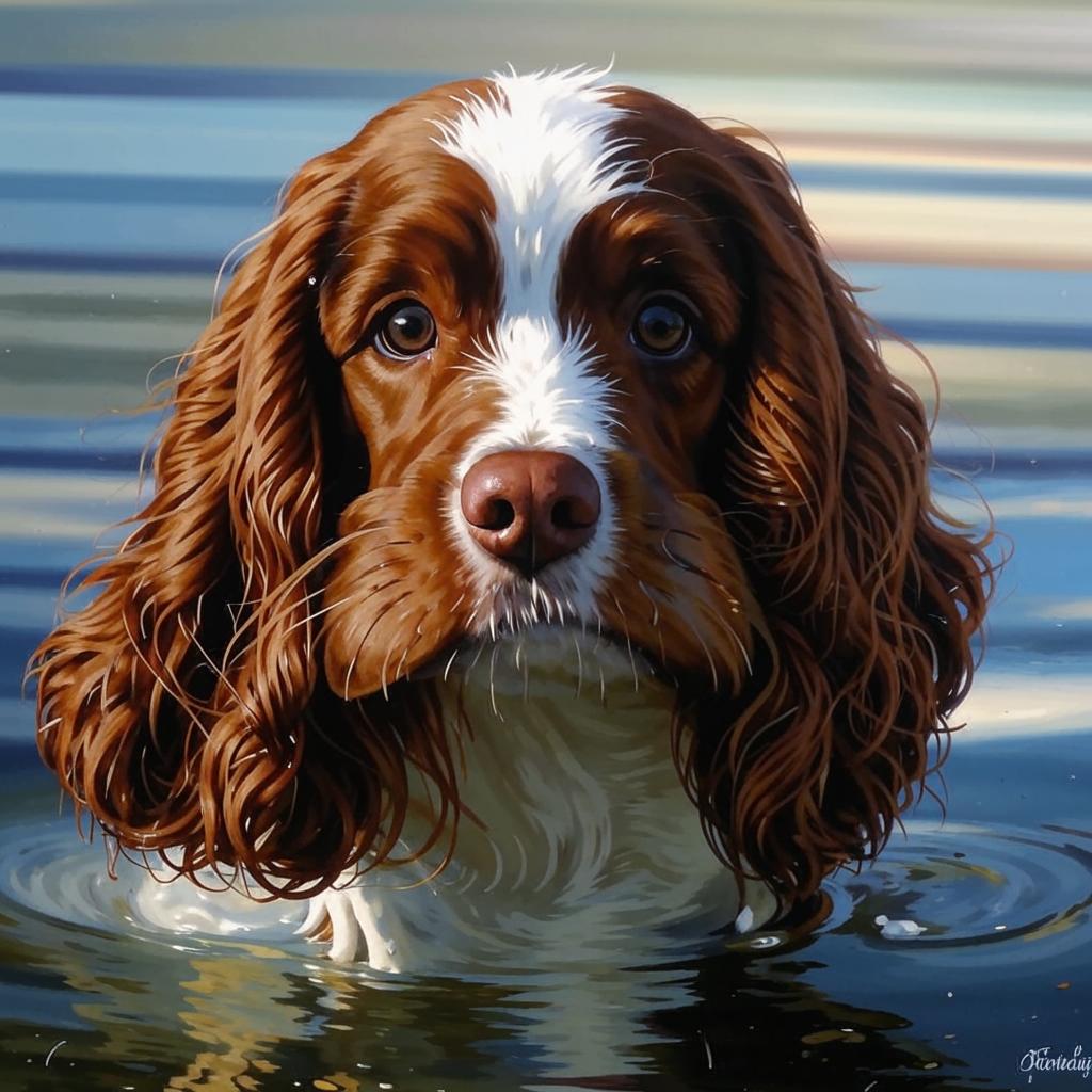 Ирландский водяной спаниель