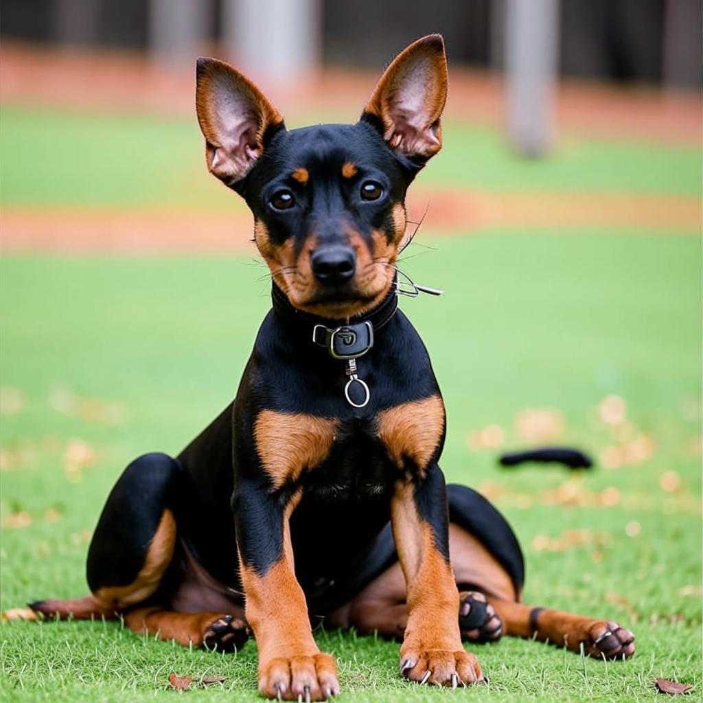 Немецкий пинчер Воспитание и дрессировка