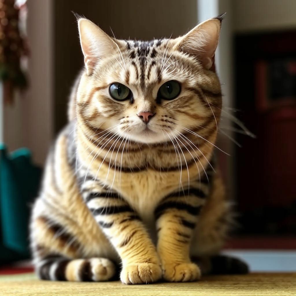 Экзотическая кошка Уход и содержание