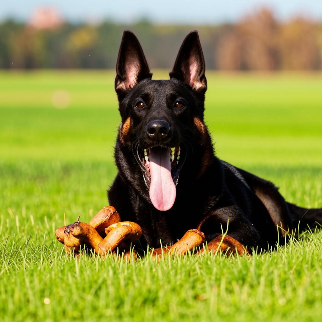 Бельгийская овчарка Чем кормить