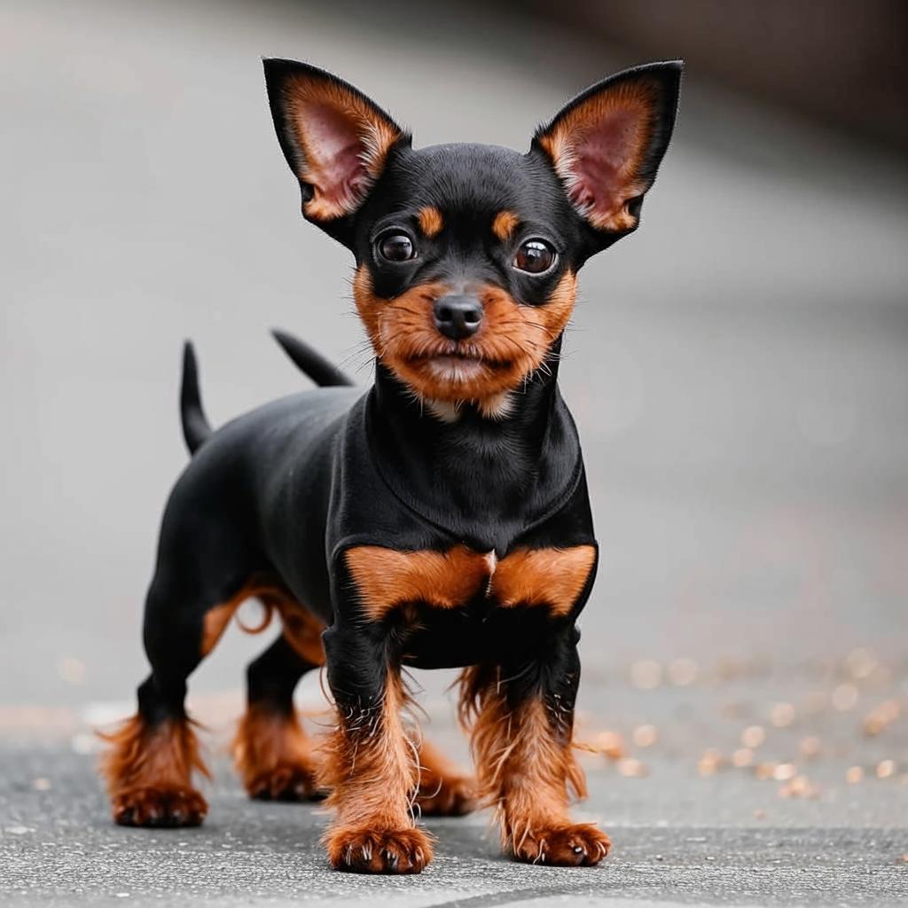 Английский той-терьер Внешность Английский тойтерьер