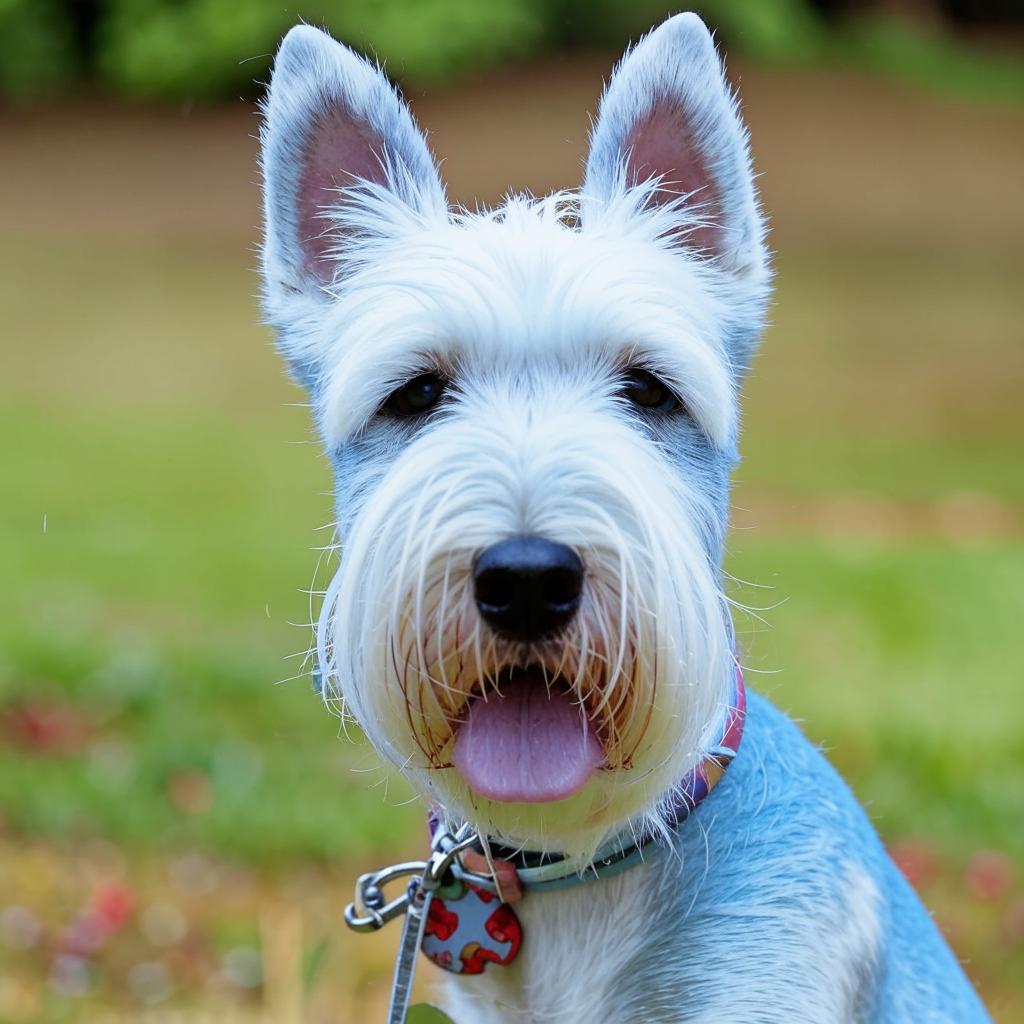 Керри-блю-терьер Внешность Керриблютерьер