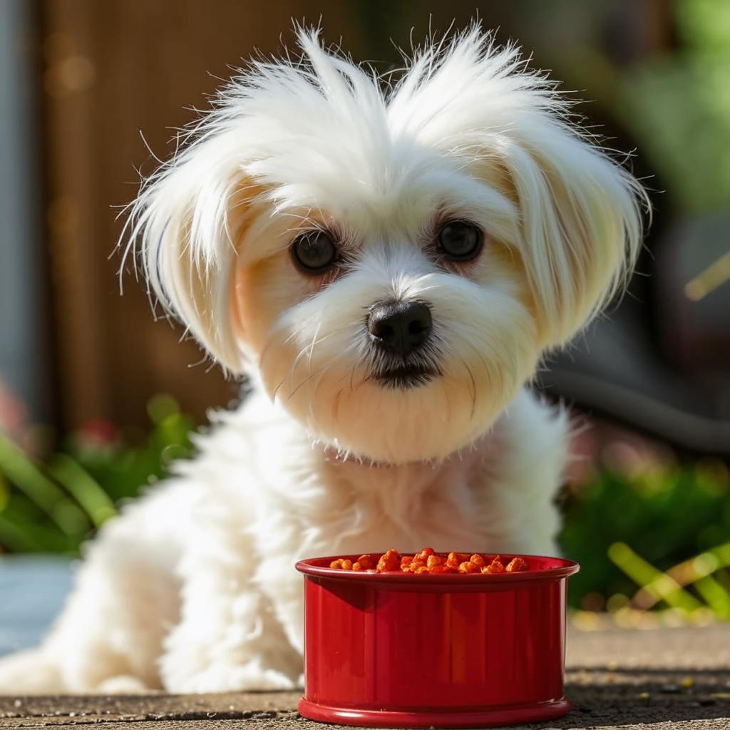 Мальтийская болонка Чем кормить