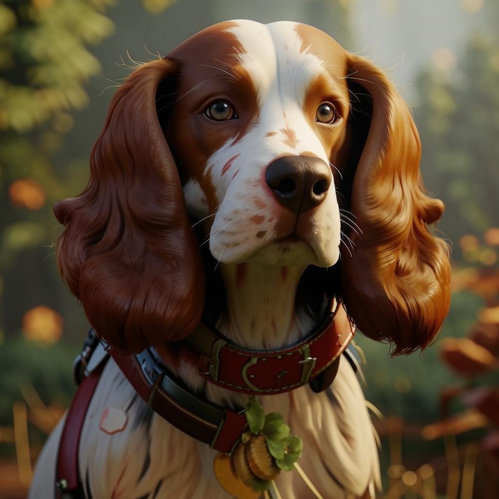 Русский охотничий спаниель Характер Русский охотничий спаниель