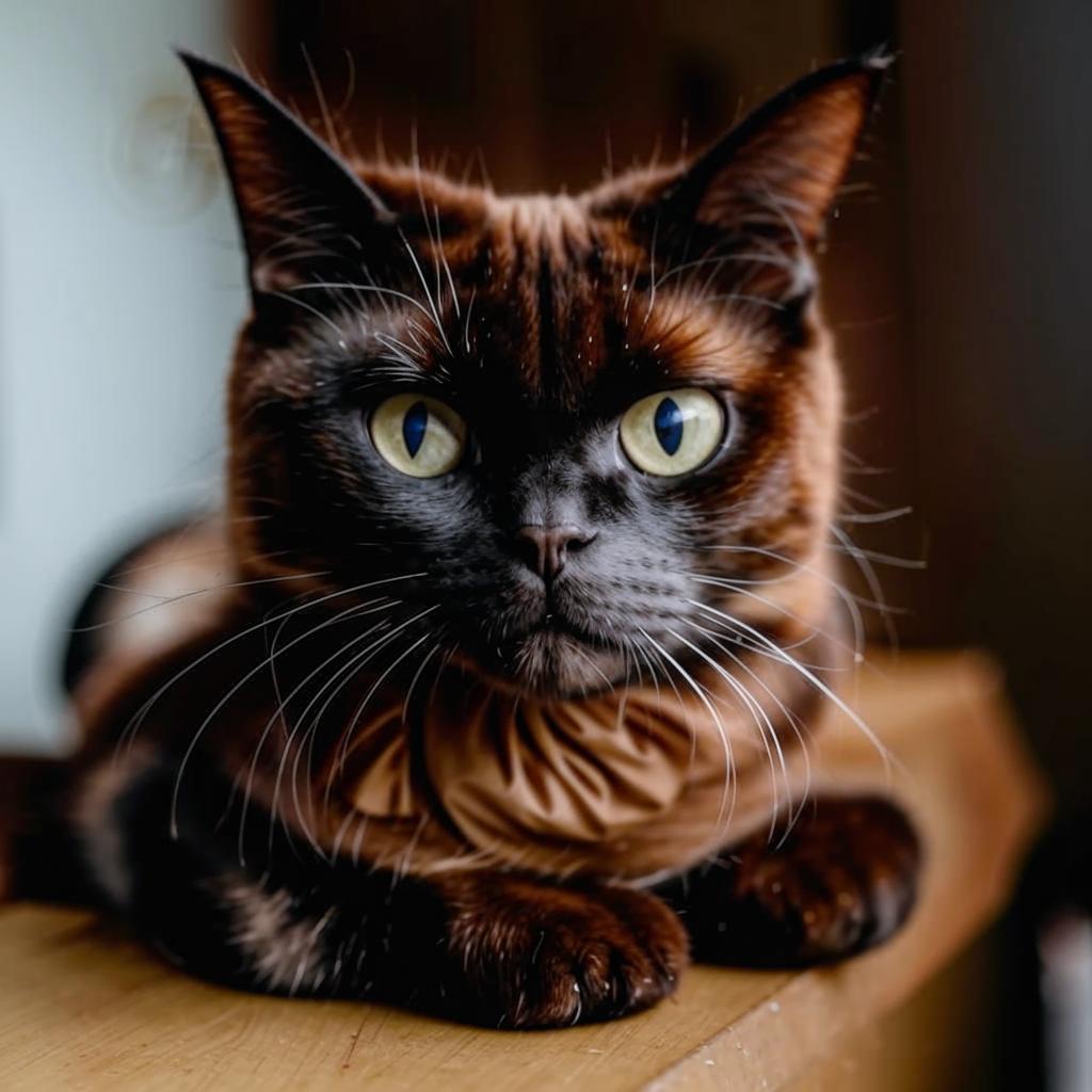 Бомбейская кошка Уход и содержание