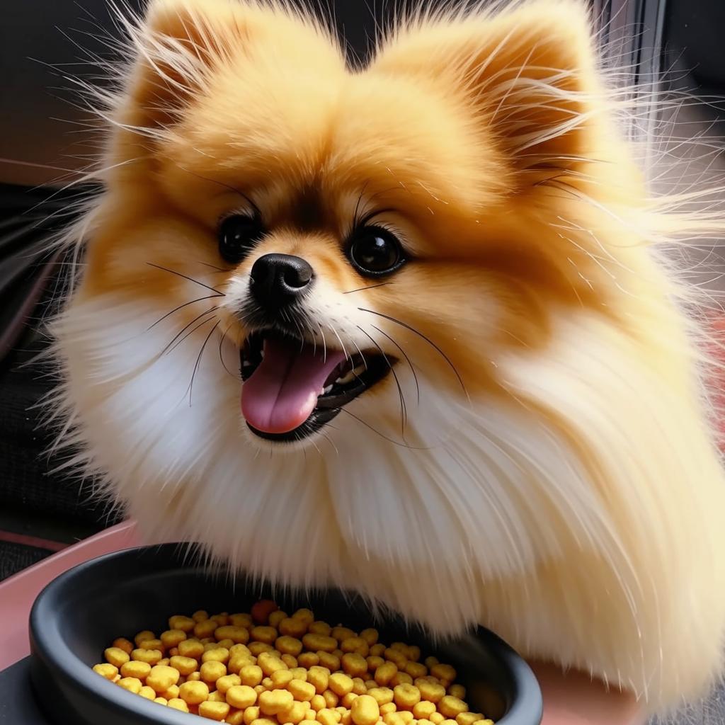 Померанский шпиц Чем кормить