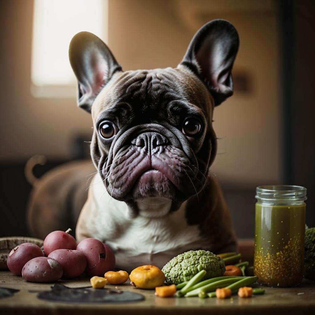 Французский бульдог Чем кормить