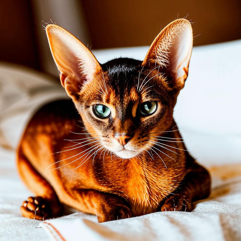 Абиссинская кошка Внешность Абиссинская кошка