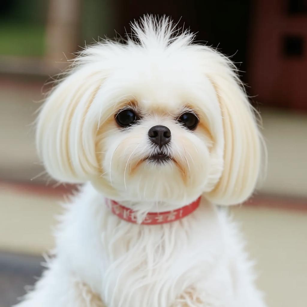 Мальтийская болонка Внешность Мальтийская болонка