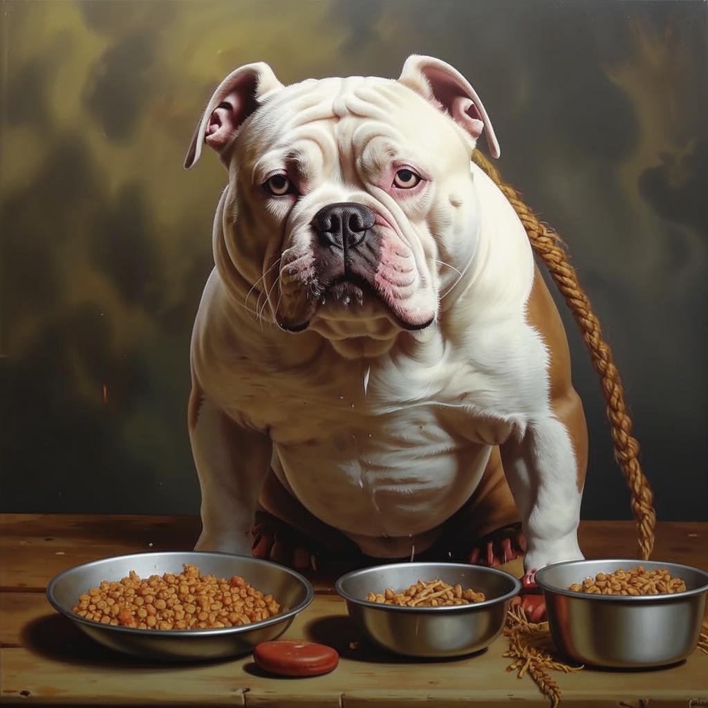 Американский булли Чем кормить