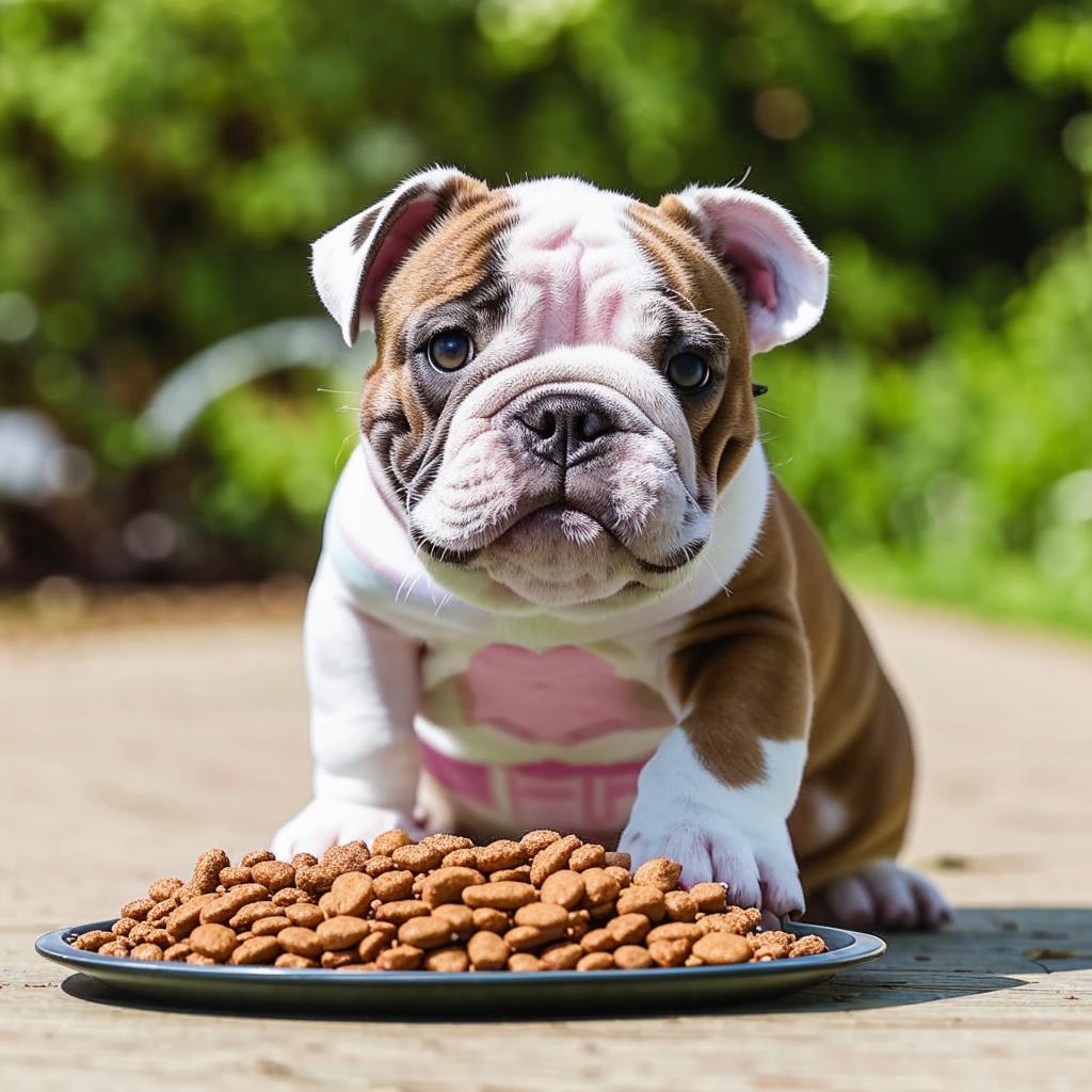 Мини-бультерьер Чем кормить