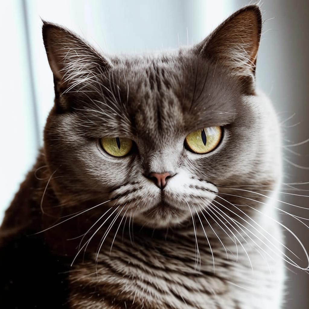 Британская короткошерстная кошка Внешность Британская короткошерстная кошка