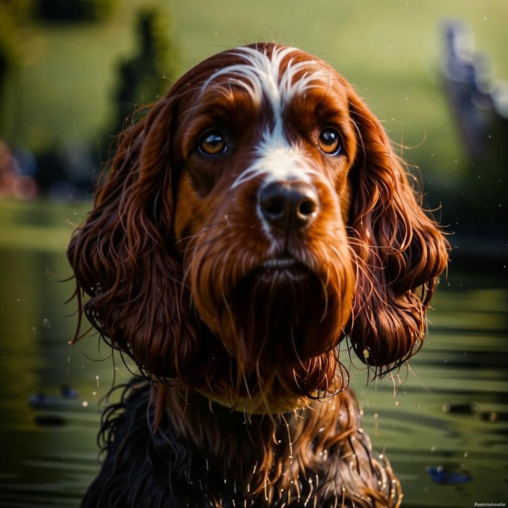 Ирландский водяной спаниель Куда обращаться если заболела