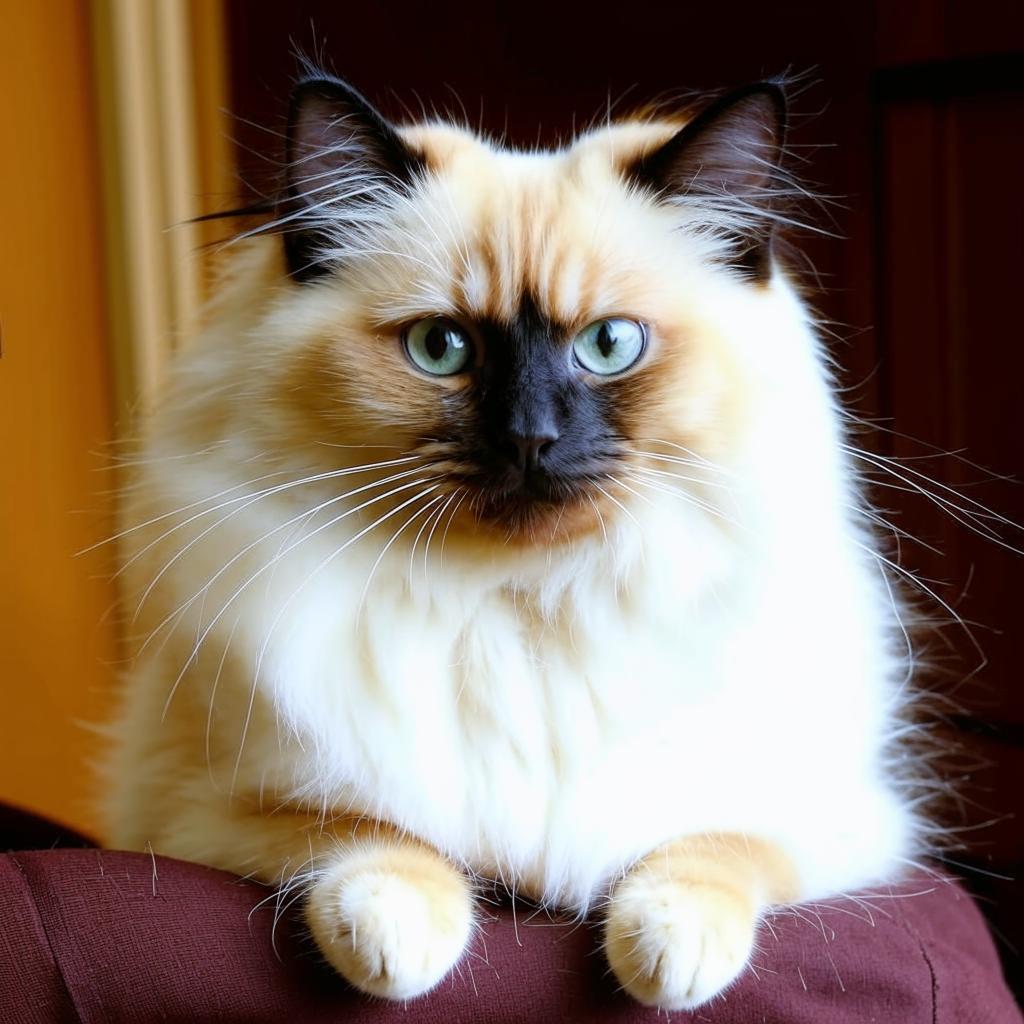 Бирманская кошка История породы Бирманская кошка