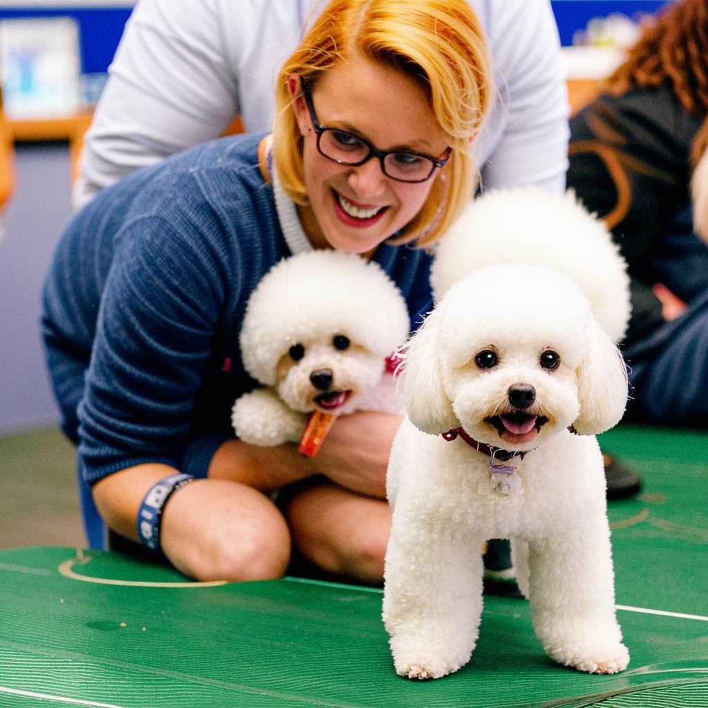 Бишон фризе Воспитание и дрессировка