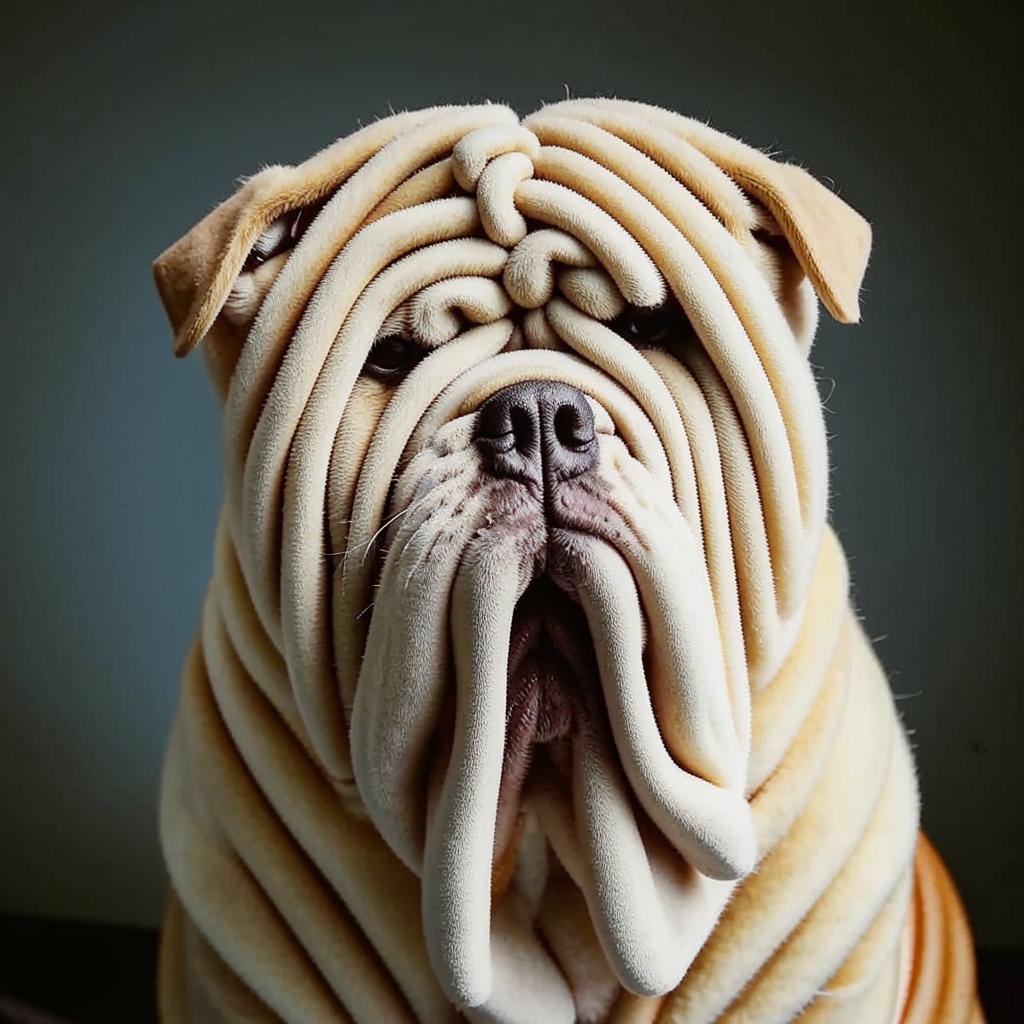 Шарпей История породы Шарпей