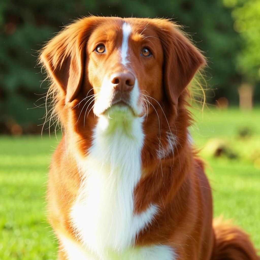Новошотландский ретривер Внешность Новошотландский ретривер
