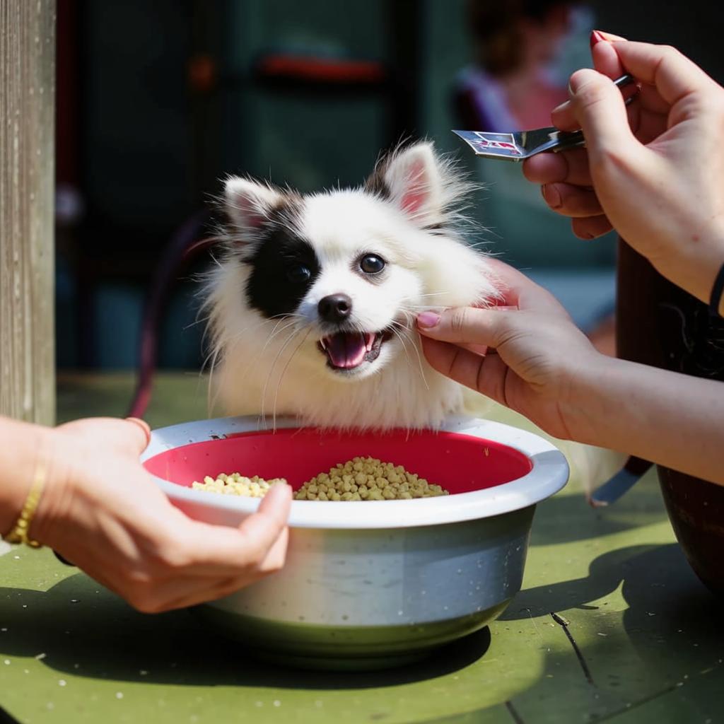 Японский хин Чем кормить