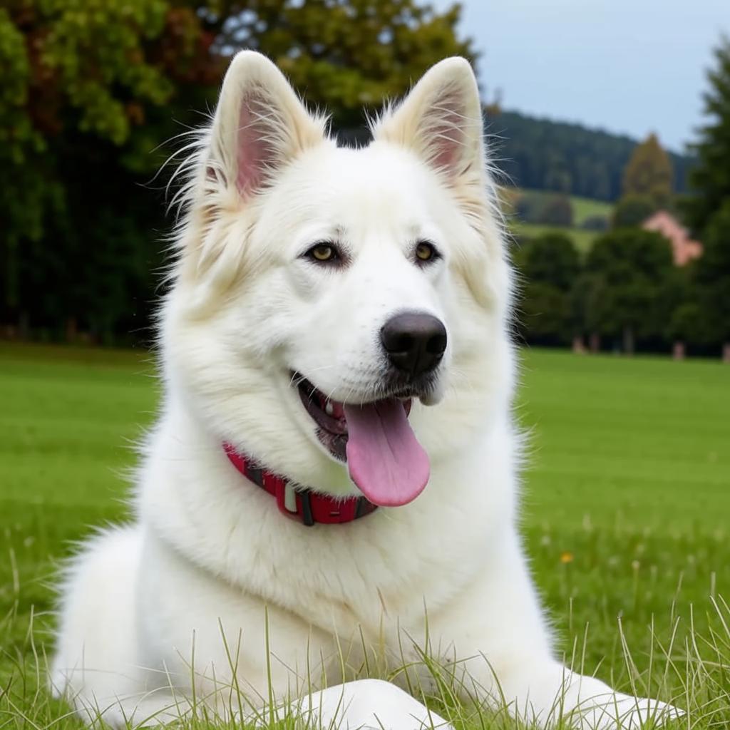 Белая швейцарская овчарка Чем кормить