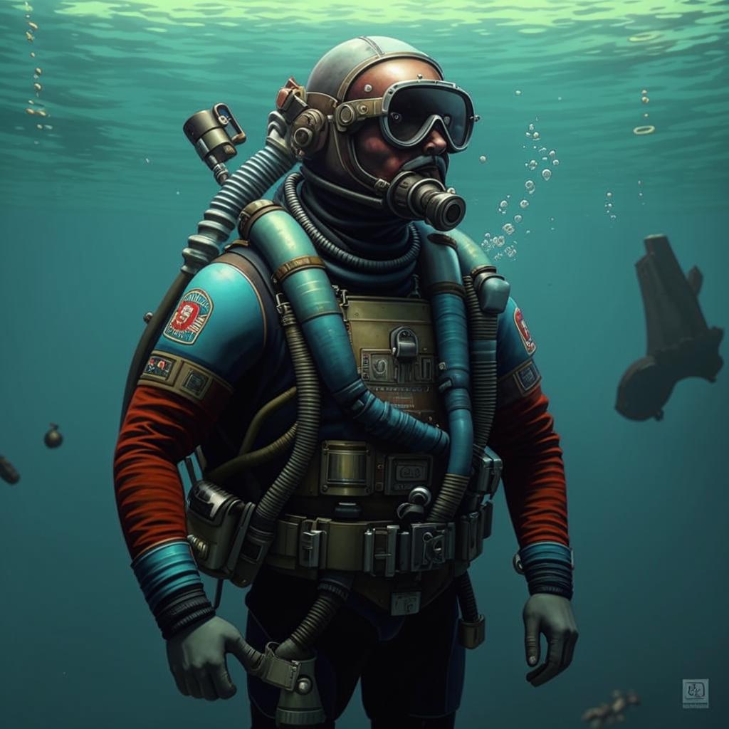 Московский водолаз Уход и содержание