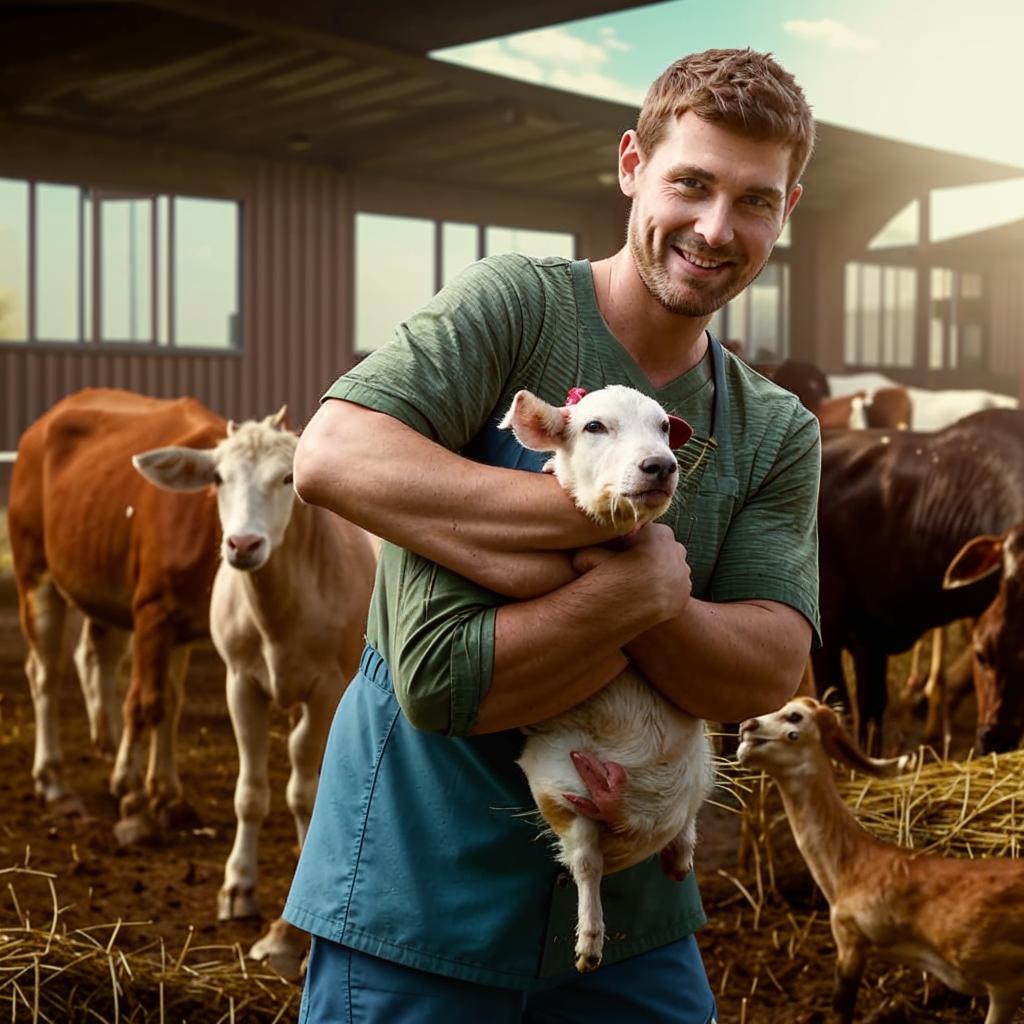 Где Работают Ветеринары? 8 Фермы и Сельскохозяйственные Предприятия  Место Работы с Животными Которые Дают Продукты Питания