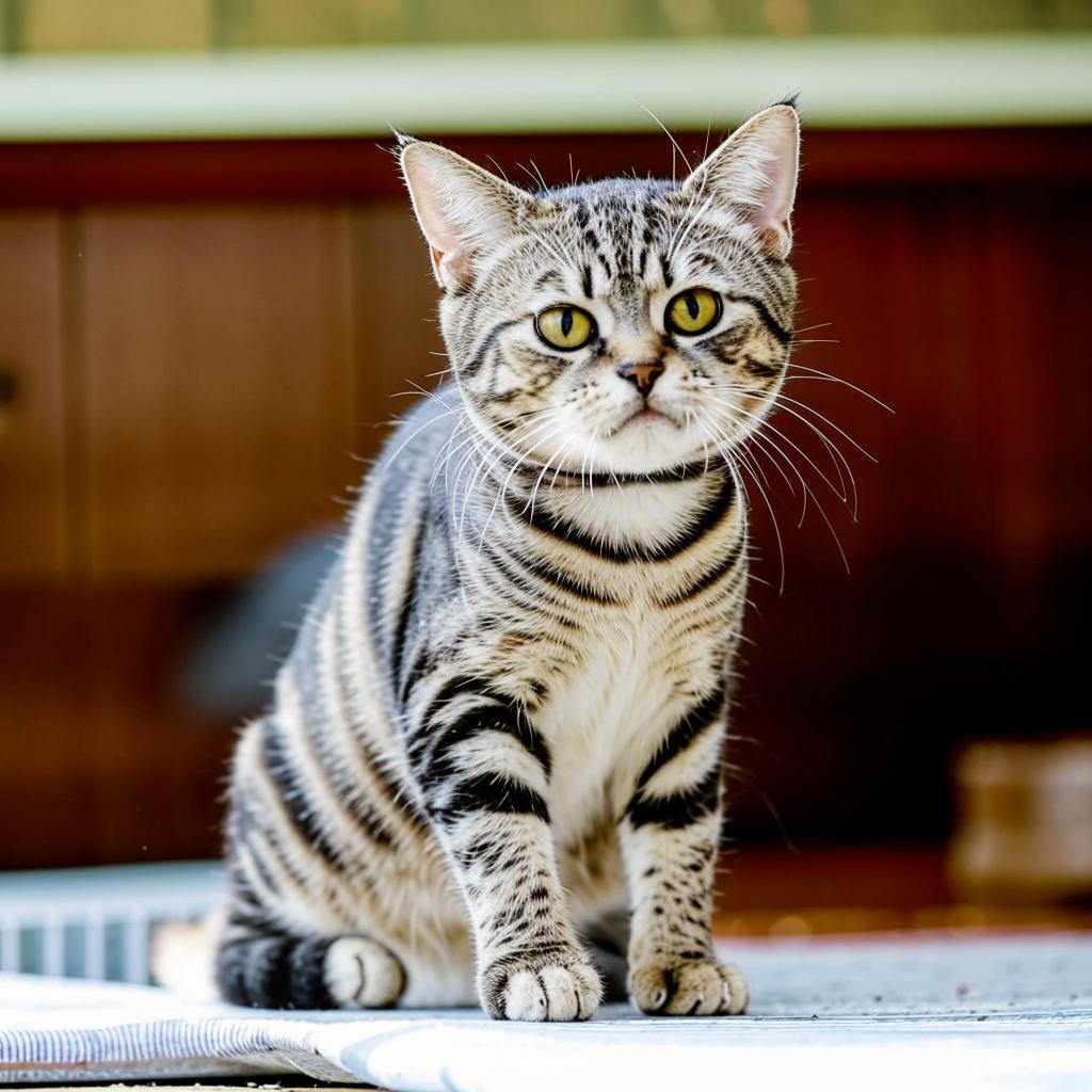 Американская короткошерстная кошка Уход и содержание