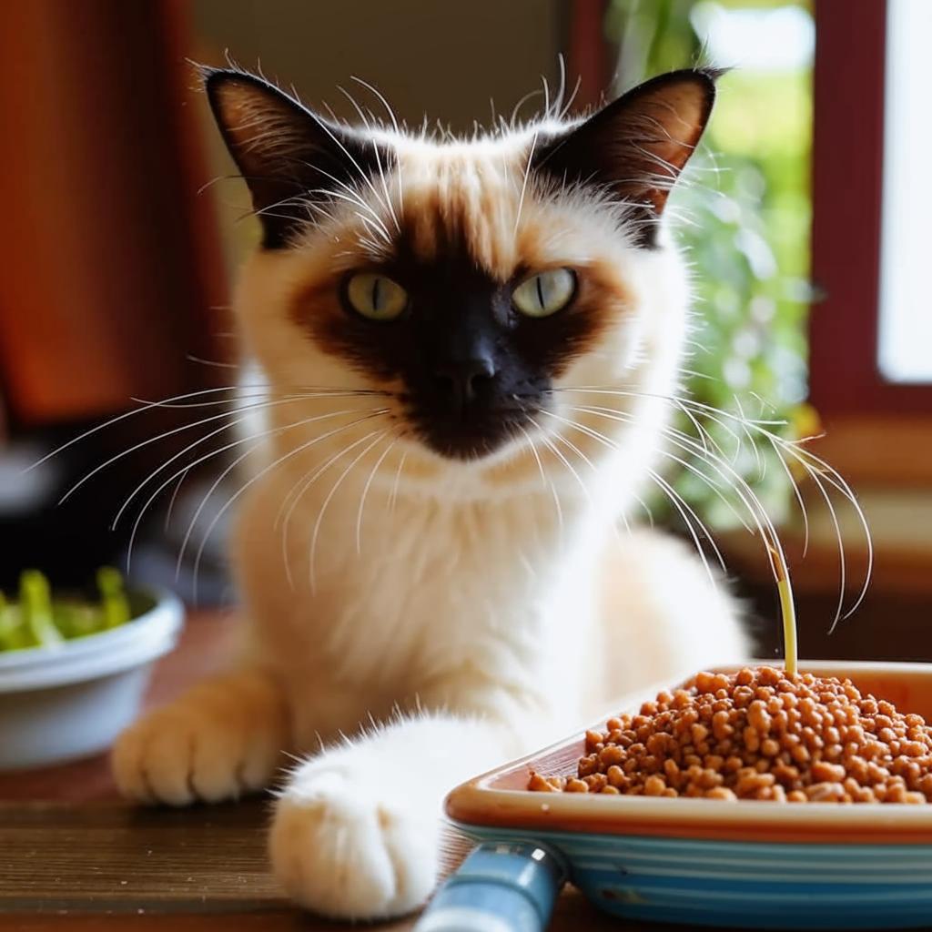 Балинезийская кошка Чем кормить