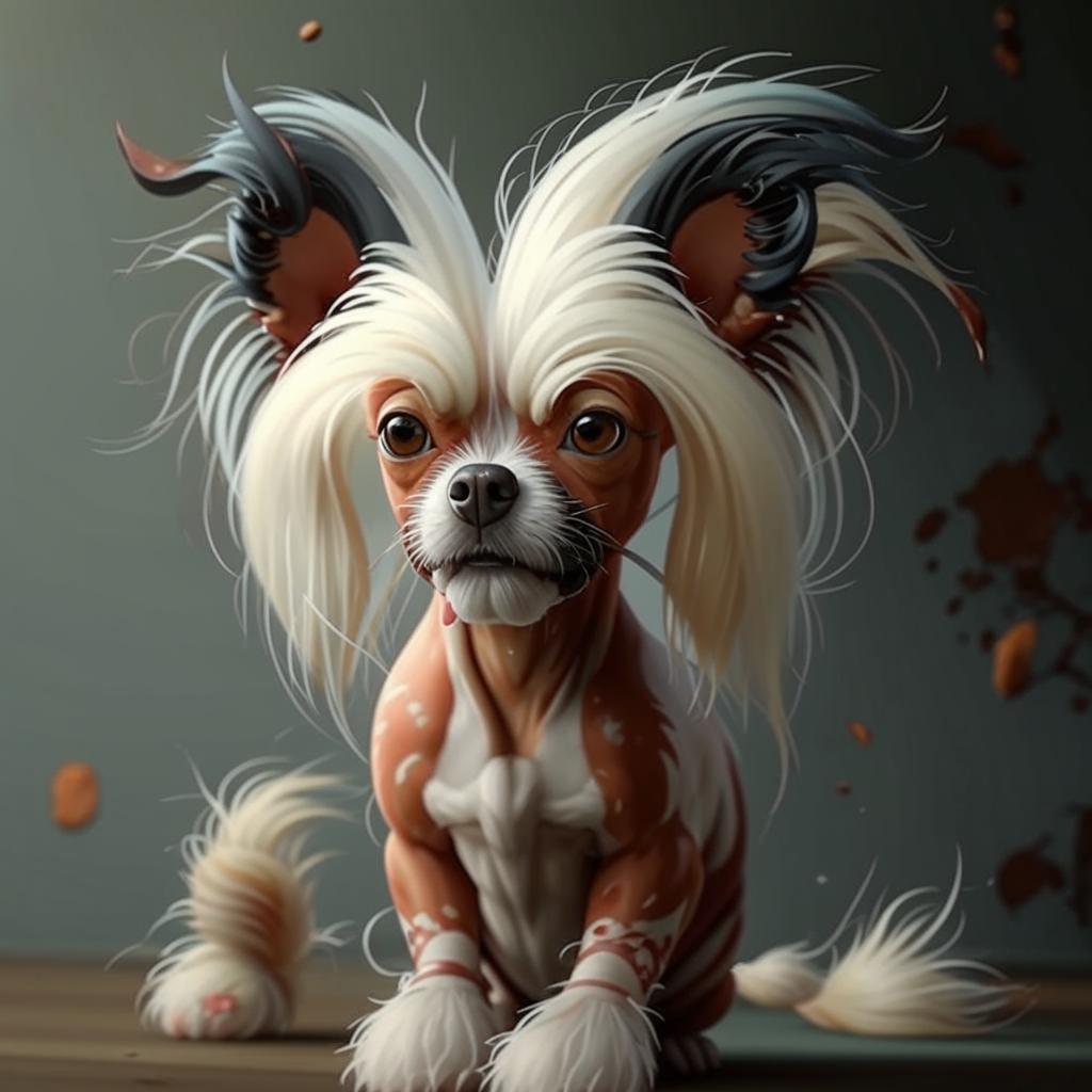 Китайская хохлатая собака Сколько стоит Китайская хохлатая собака