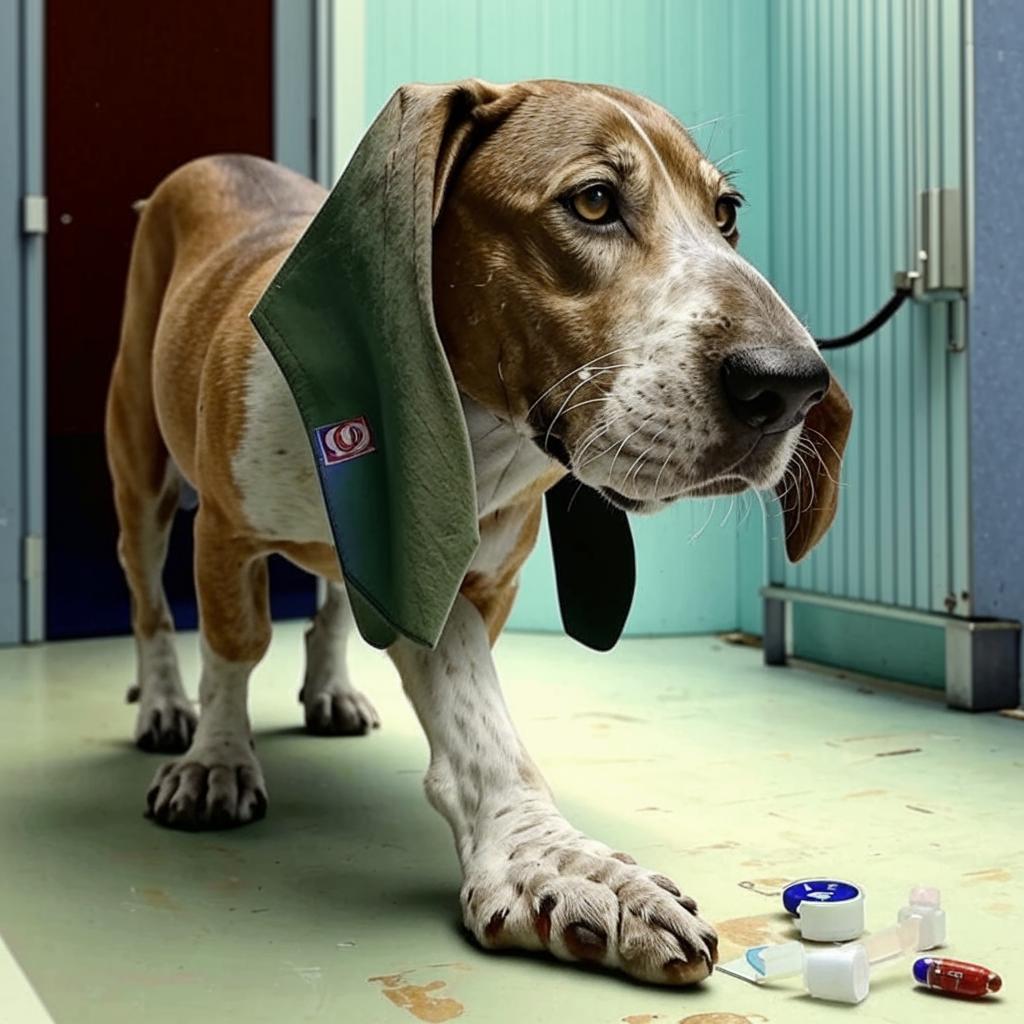 Русская гончая Куда обращаться если заболела