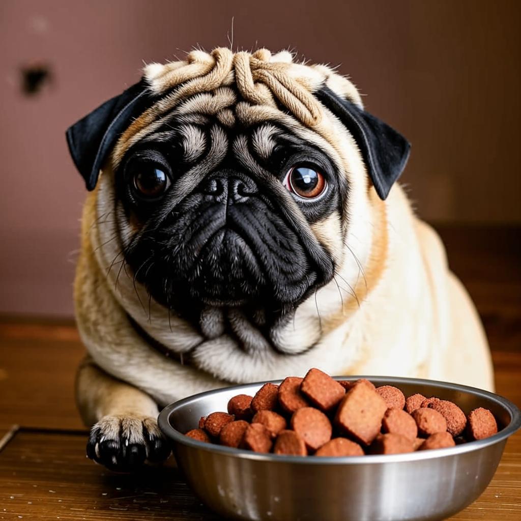 Мопс Чем кормить