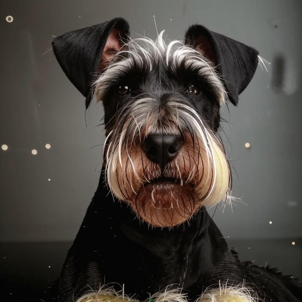 Ризеншнауцер Внешность Ризеншнауцер