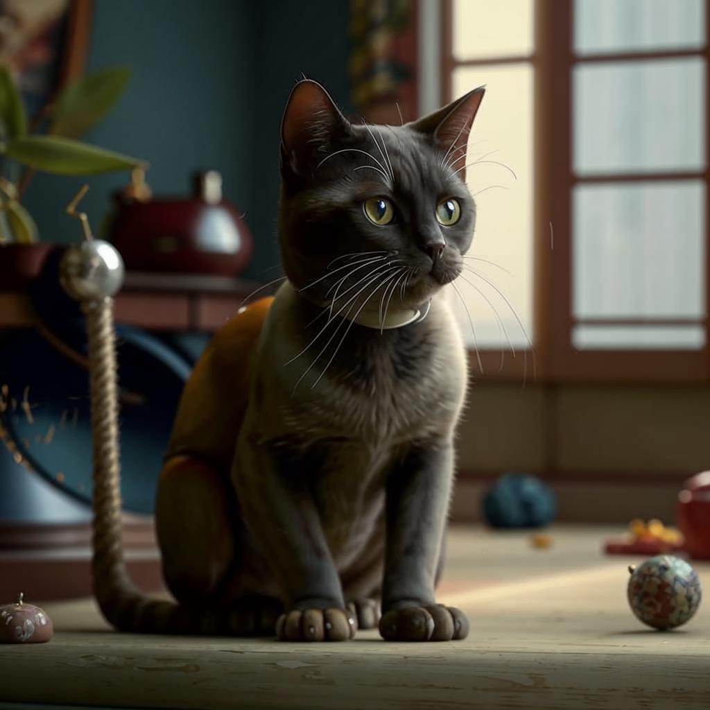 Бомбейская кошка Воспитание и дрессировка