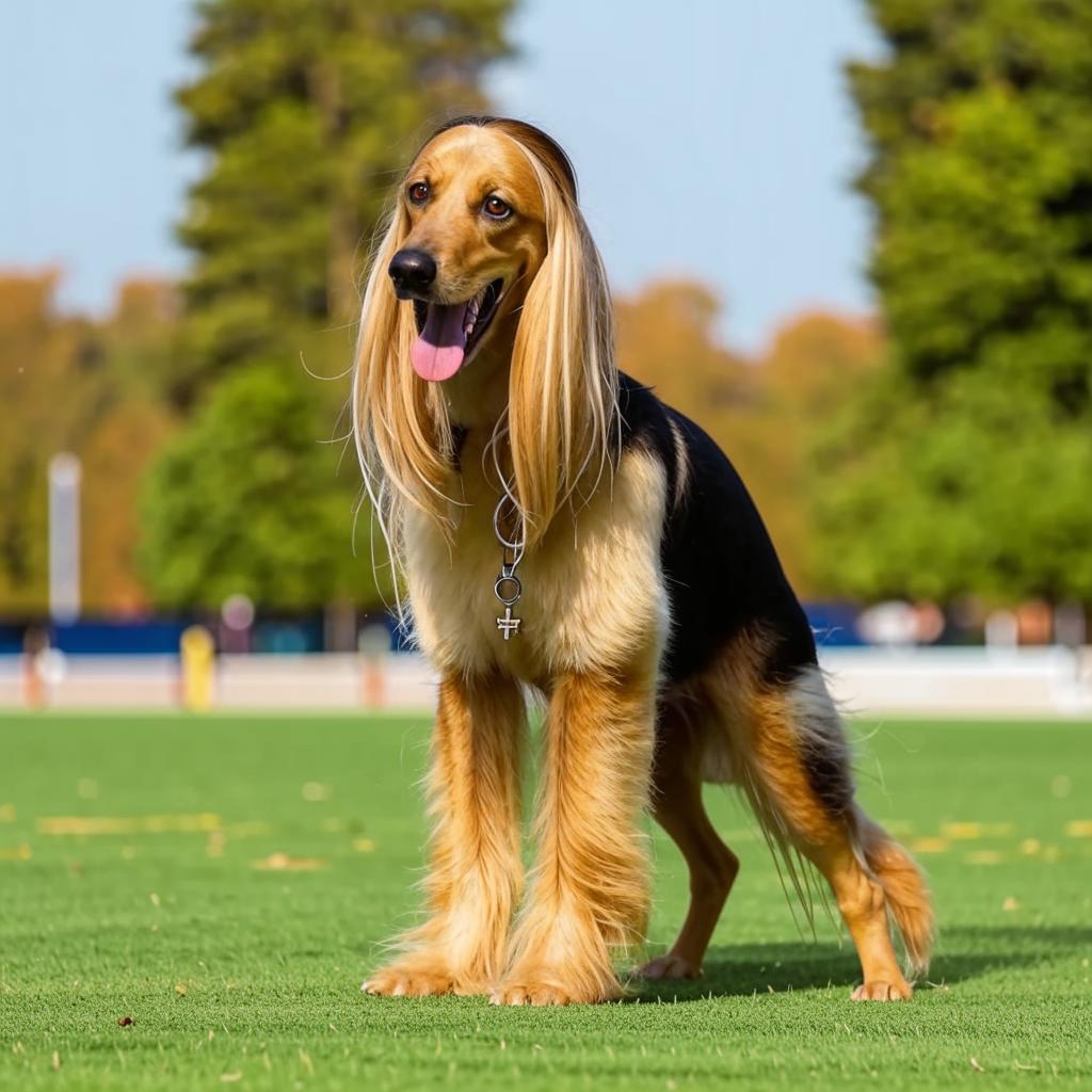 Афганская борзая Воспитание и дрессировка