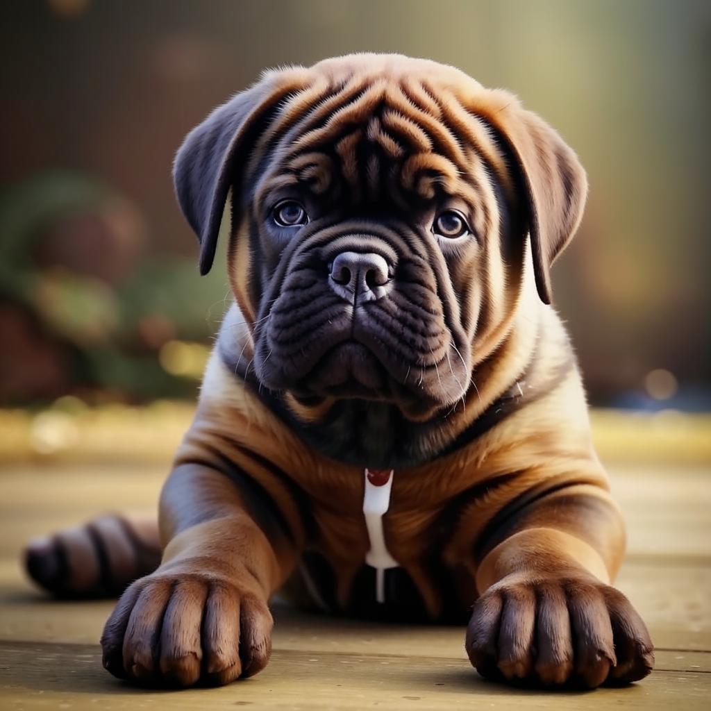 Бордоский дог Воспитание и дрессировка