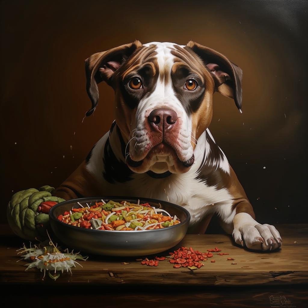 Американский бандог Чем кормить Американского бандога